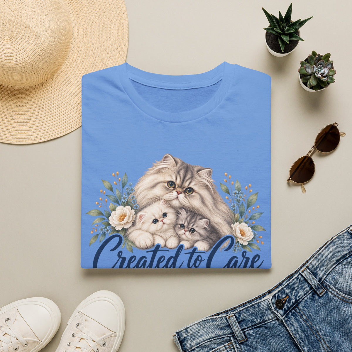 Created to Care Persian Cat Family