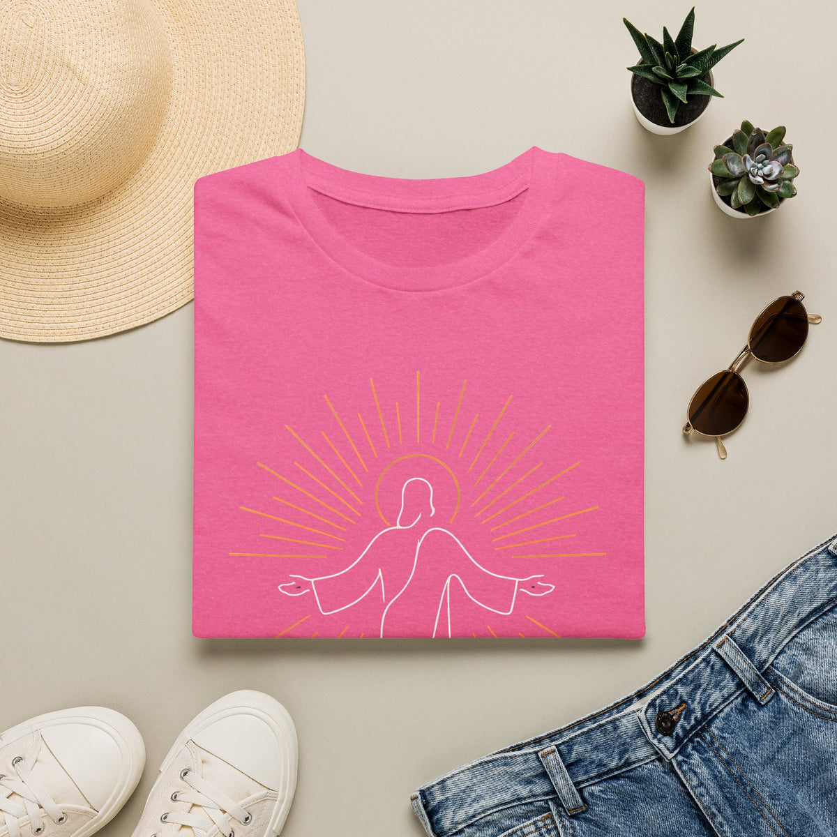 Jesus with open arms T-Shirt