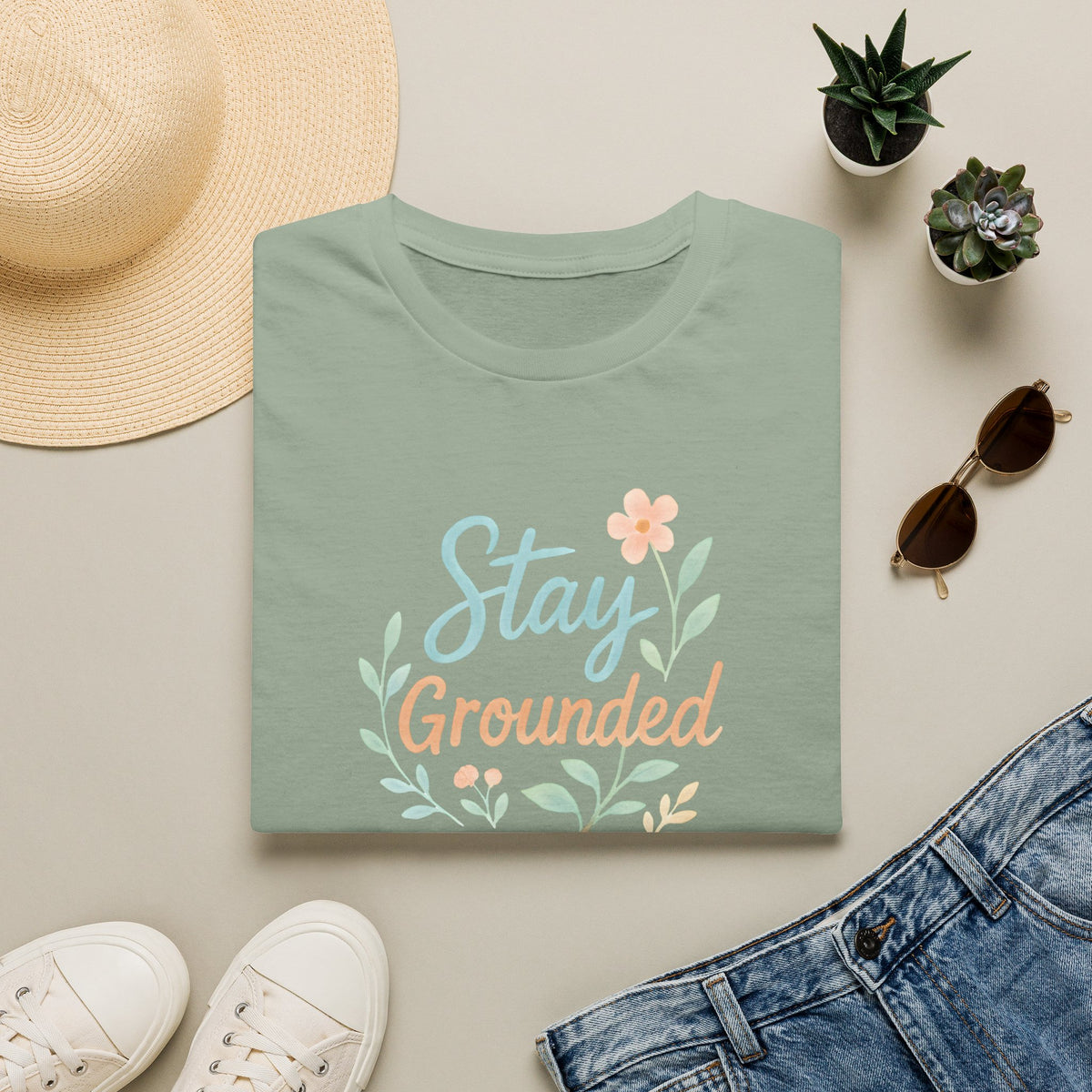 Stay Grounded with Roots T-Shirt