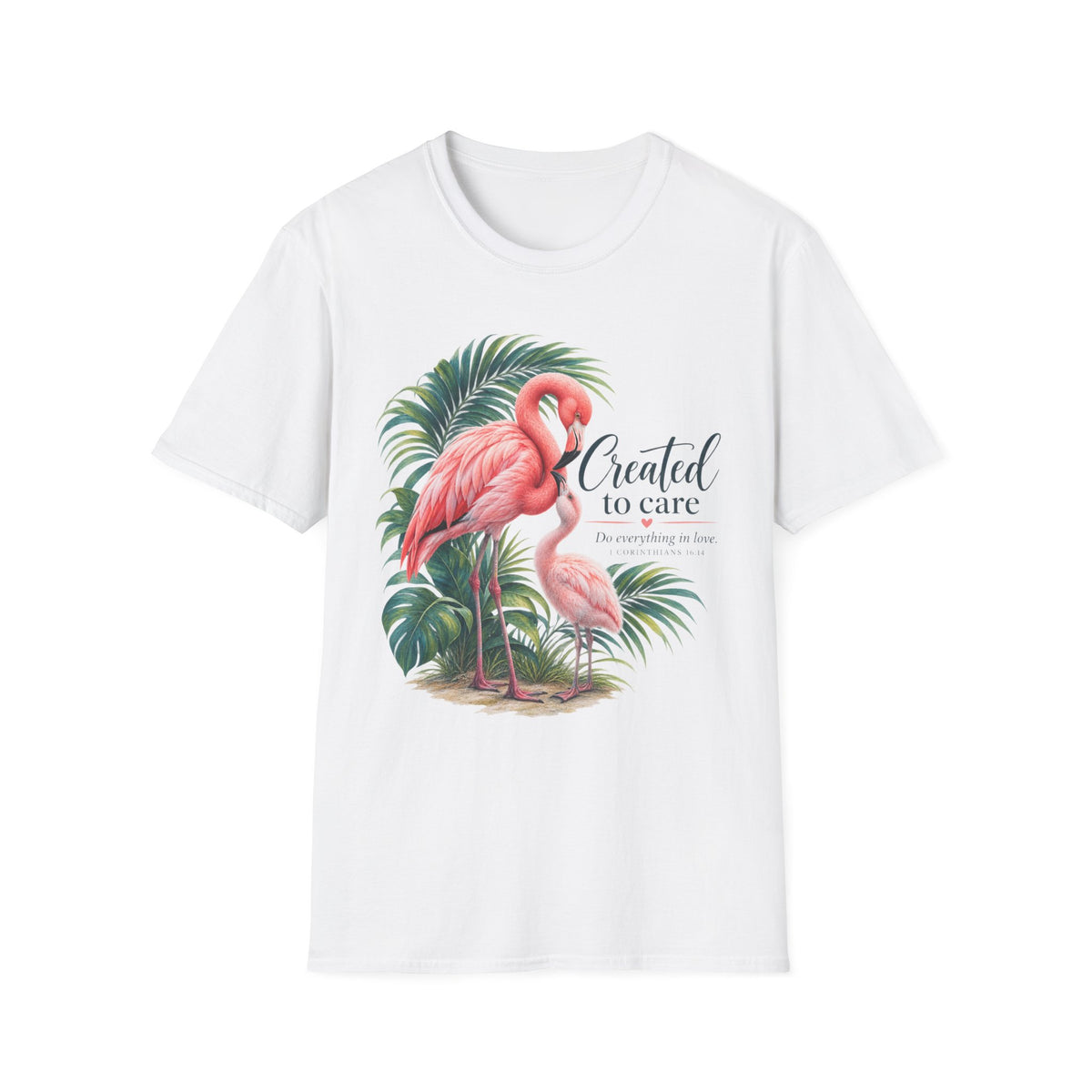 Created to Care Flamingos