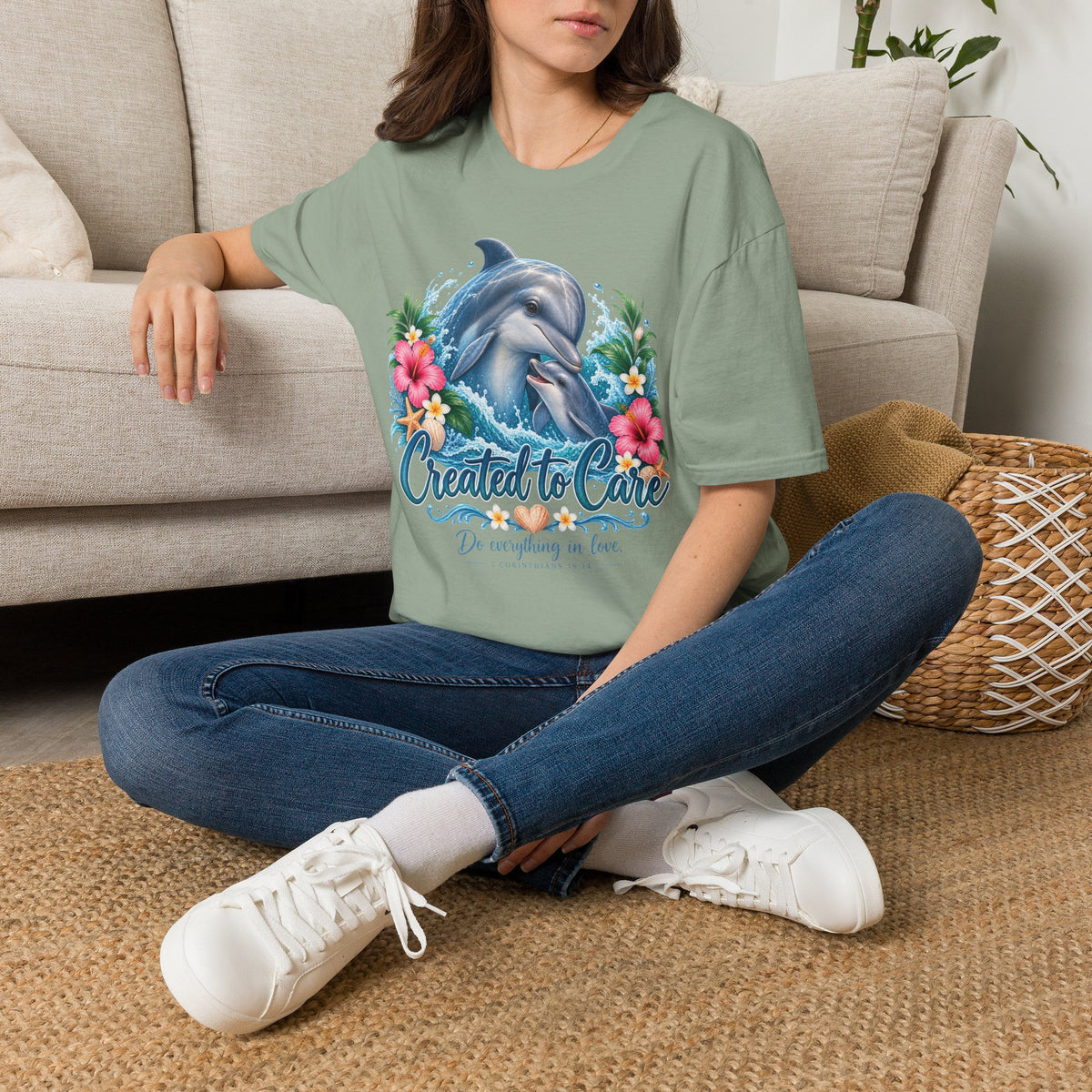 Created to Care Dolphin Family