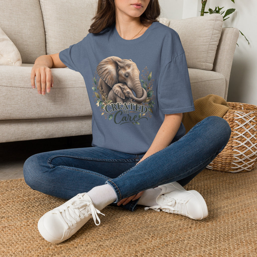 Created to Care Elephant Family