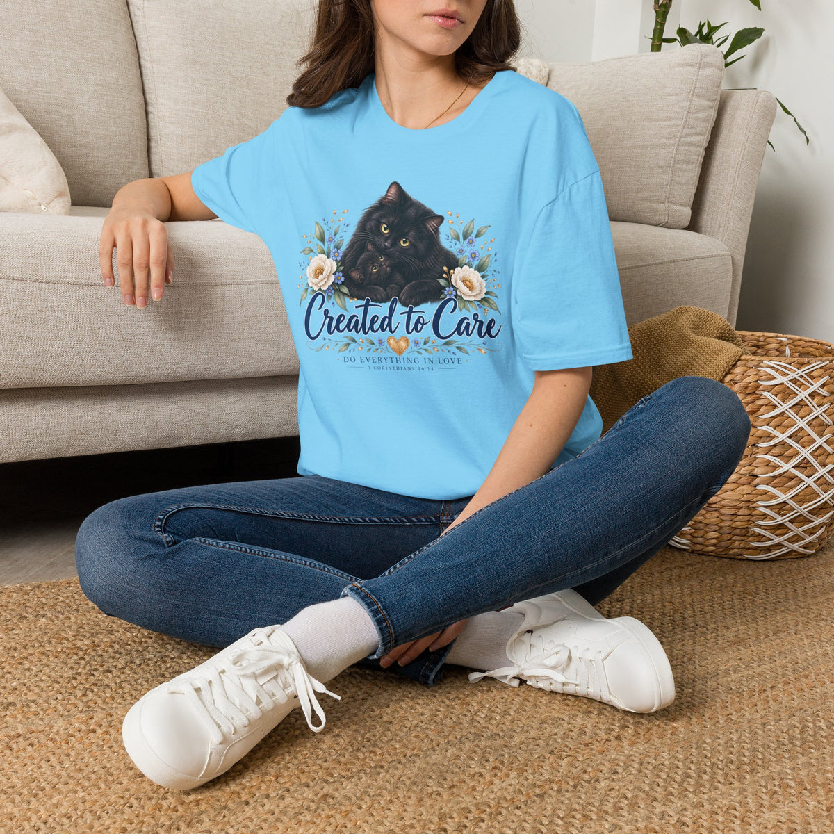 Created to Care Gray Cats